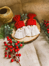 Papai Noel de Macramê - Árvore de Natal