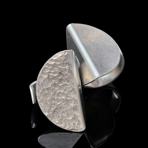 Anillo DOBLE Martele - Vil Metal