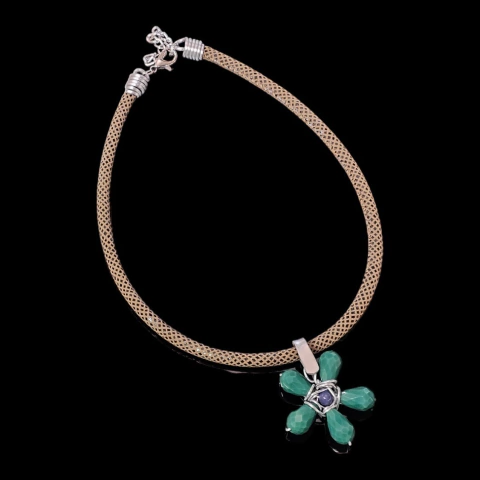 Collar FLOR CRISTAL - Vil Metal