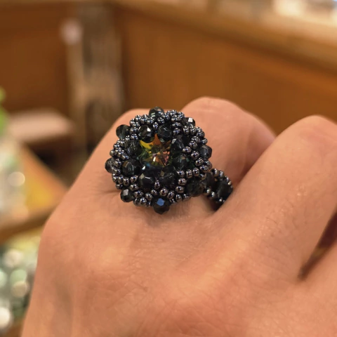Anillo CRISTALES - tienda online