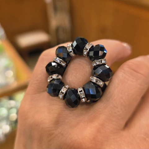 Anillo CRISTALES - Vil Metal