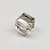 Anillo SOLITARIO ancho - Vil Metal