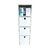 AV624 Organizador 25 cm A x 30 cm P x 88 cm Alt - objetosva