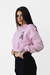 Moletom Cropped Capuz Riot Zahir Rosa