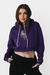 Moletom Cropped Capuz Riot Mermaid Roxo