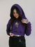 Moletom Cropped Capuz Riot Mermaid Roxo