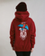Moletom Canguru Riot Old Vermelho