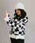Blusa Tricot Riot Checker Off White