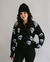 Cardigan Tricot Riot Skull Preto