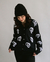 Cardigan Tricot Riot Skull Preto