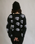 Cardigan Tricot Riot Skull Preto