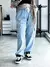 Calça Riot Ballon Cargo Jeans Delavê - comprar online