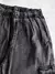 Calça Riot Ballon Cargo Jeans Estonado Preta - loja online