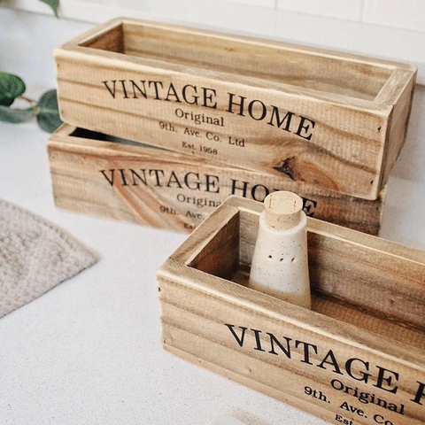 Cajoncito Rectangular Vintage - comprar online