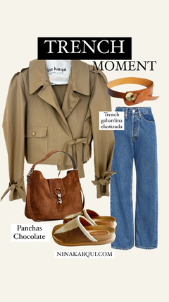 Trench mousse - Nina Karqui