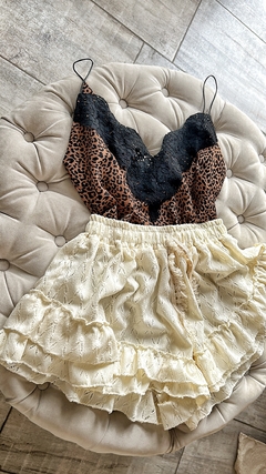 Short tulum encaje - comprar online