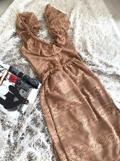 Pollera Amalfi Tostado - comprar online