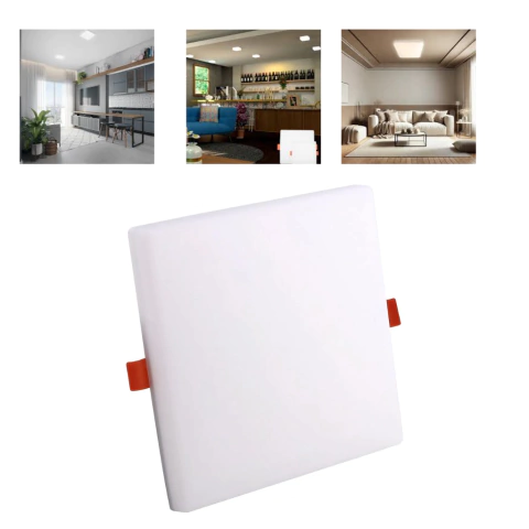 PLAFON REDONDO EM LED BORDA INFINITA 24W 3000K - comprar online