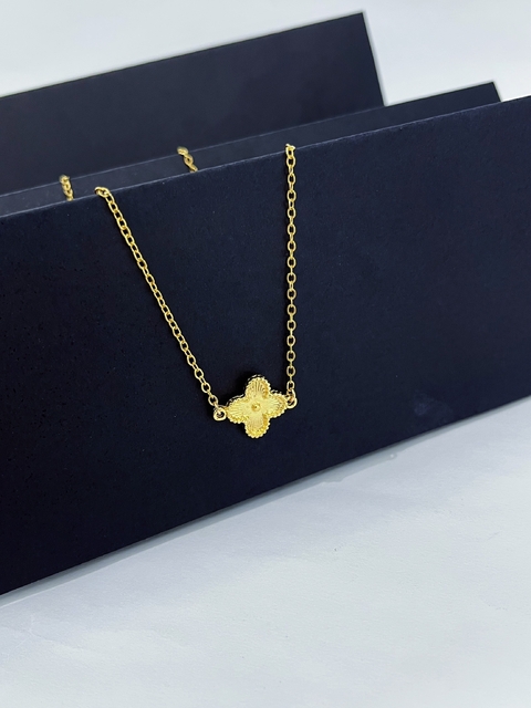 Colar Trevo Dourado - comprar online