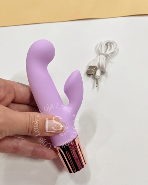 Vibrador Duplo Estimulo - We Love - Recarregavel - 10 modos