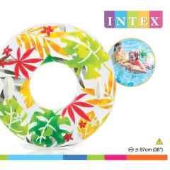 Boia Inflável Flores Transparente - comprar online