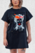 CAMISETA BORDADA OVERSIZED - FRIDA KAHLO - comprar online