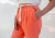 Calça Reta Alfaiataria Têmis Coral - Eufrida - Somos uma marca autoral, onde o empoderamento é nossa essência!