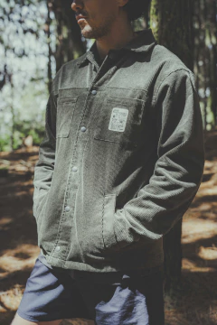 Sobrecamisas Fishing Club Unisex Verde militar - tienda online