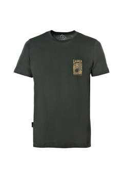 T-Shirt Senderos de Flores Oliva