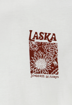T-Shirt Senderos de Flores Blanca en internet