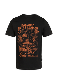 T-Shirt Fuego en el alma Negro - comprar online