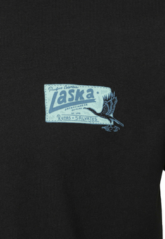 T-Shirt Rutas Salvajes Pacifico Negra - Laska