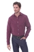 CAMISA ML SCREAM DE POPLIN COLOR ROJO
