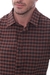 camISA ML SCREAM DE POPLIN COLOR MARRON - comprar online