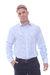 CAMISA ML FORKS EN POPLIN RAYADO COLOR CELESTE - Soho Denim