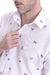 CAMISA DE POPLIN ESTAMPADO TRIMER BLANCO - comprar online