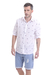 CAMISA DE POPLIN ESTAMPADO TRIMER BLANCO en internet