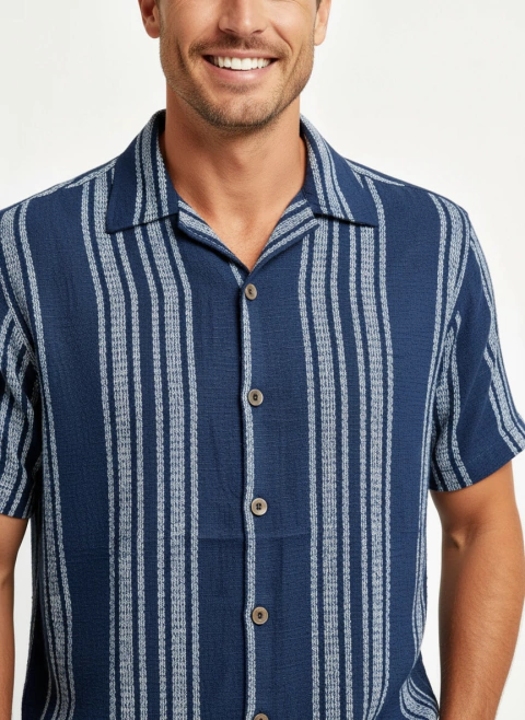 CAMISA MC NIKO NGR OSC - comprar online