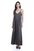 VESTIDO LARGO RASADO KRUSE NEGRO - Soho Denim