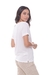 REMERA MC SELF ESCOTE REDONDO BORDADA COLOR BEIGE en internet