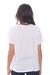 REMERA MC PEPITAS ESCOTE REDONDO CON APLIQUES DE STRASS COLOR BLANCO - Soho Denim