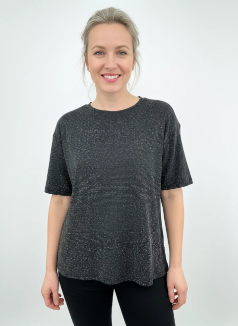 REMERA MANGA CORTA CAMBURI NEGRO - comprar online