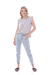 REMERA MANGA CORTA BRERA GRIS MELANGE - Soho Denim