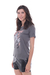 REMERA MC MISHI BOW GRIS TOPO - comprar online