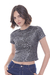 REMERA MC EMI SHINE NEGRO CROP