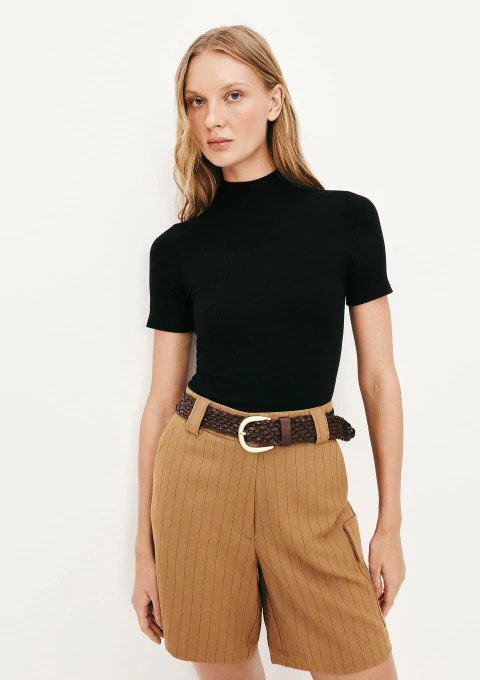 REMERA HERING MANGA CORTA CUE ALT NEGRO - comprar online