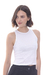 TOP GOU SHINE CROP BLANCO