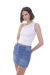 TOP SHOULDER SHINE ASIMÉTRICO TIZA - comprar online