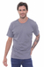 REMERA MANGA CORTA LISA LISTIN GRIS TOPO - comprar online