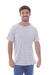 REMERA MC STAR GRIS MELANGE CLARO